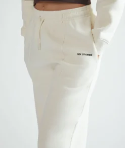 Discount Six Stories Relaxed Sweatpants - Buttermilk