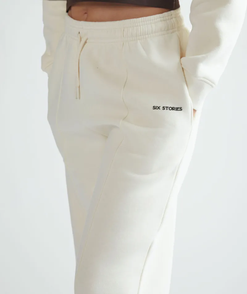 Discount Six Stories Relaxed Sweatpants - Buttermilk