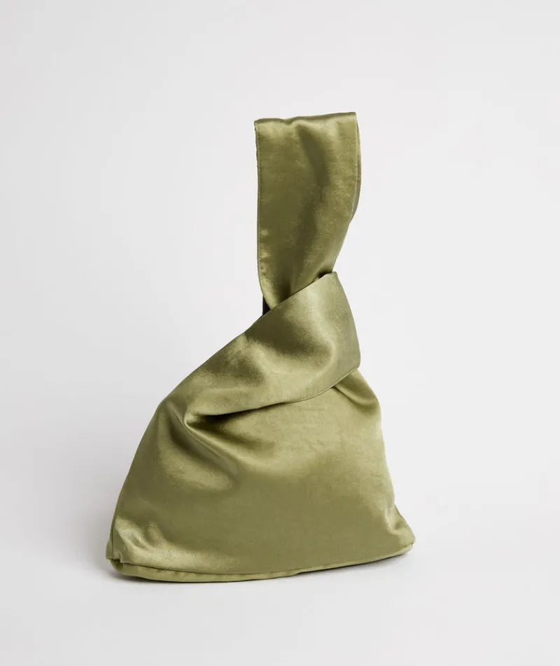 Clearance Six Stories Satin Pouch Bag