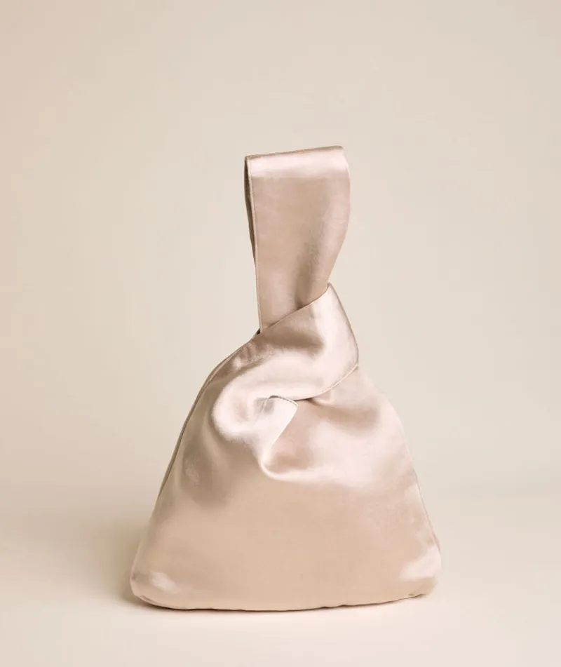 Clearance Six Stories Satin Pouch Bag