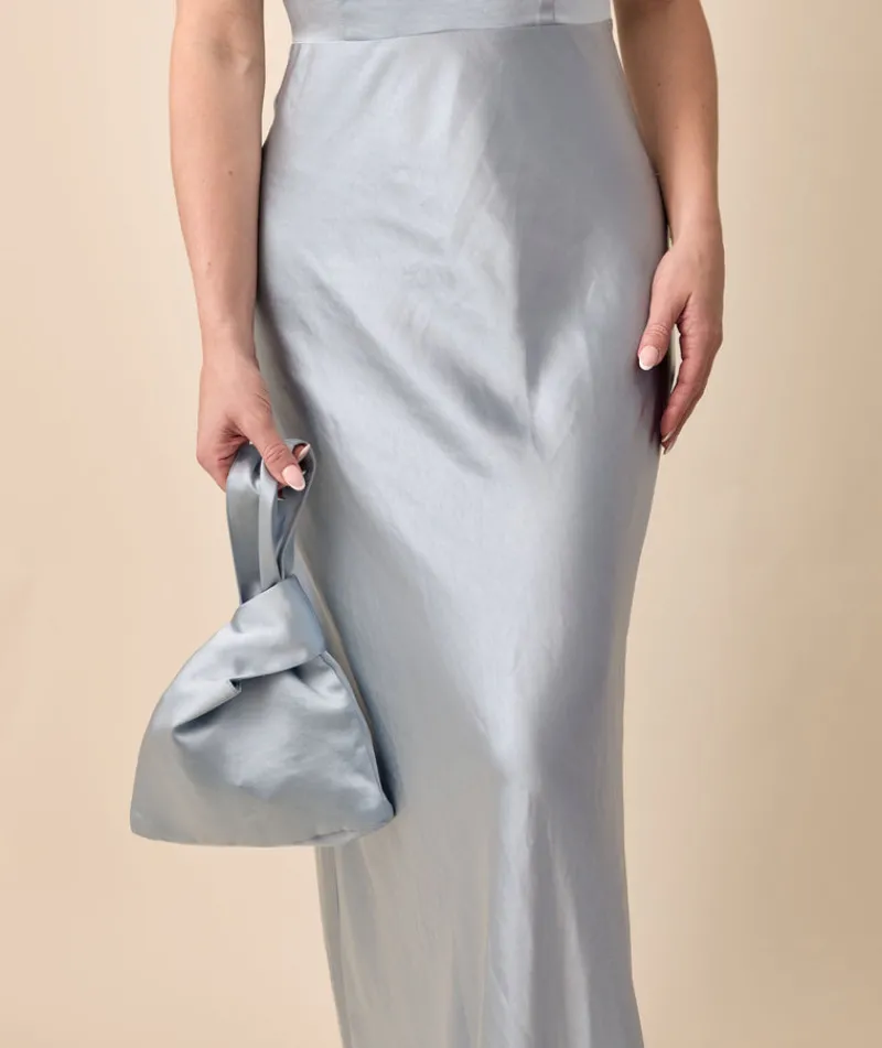 Clearance Six Stories Satin Pouch Bag