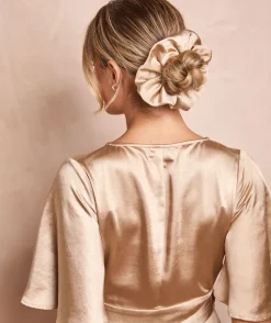 Hot Six Stories Satin Scrunchie