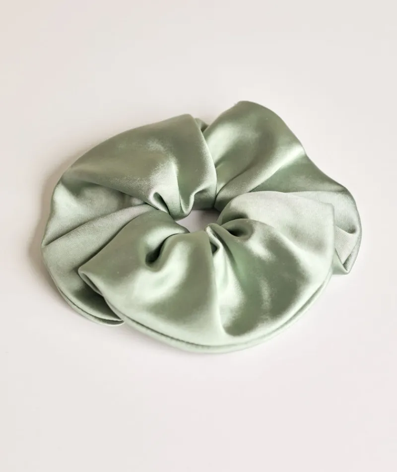 Hot Six Stories Satin Scrunchie