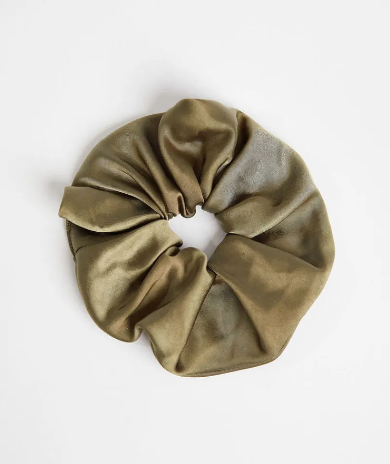 Hot Six Stories Satin Scrunchie