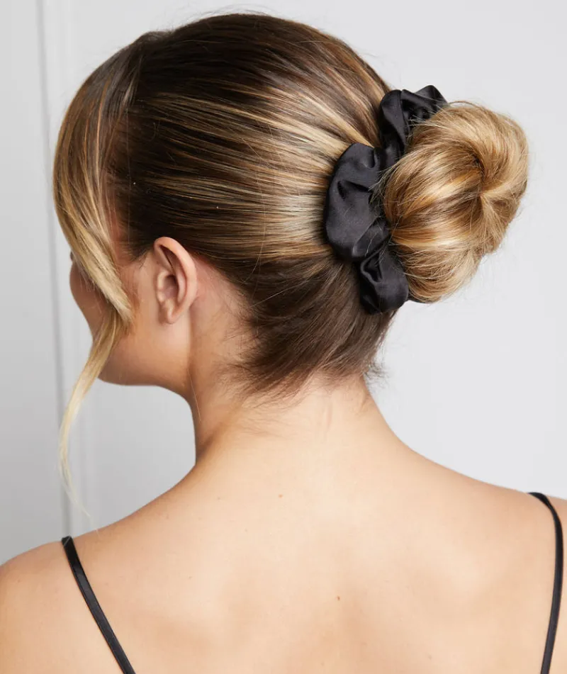 Hot Six Stories Satin Scrunchie