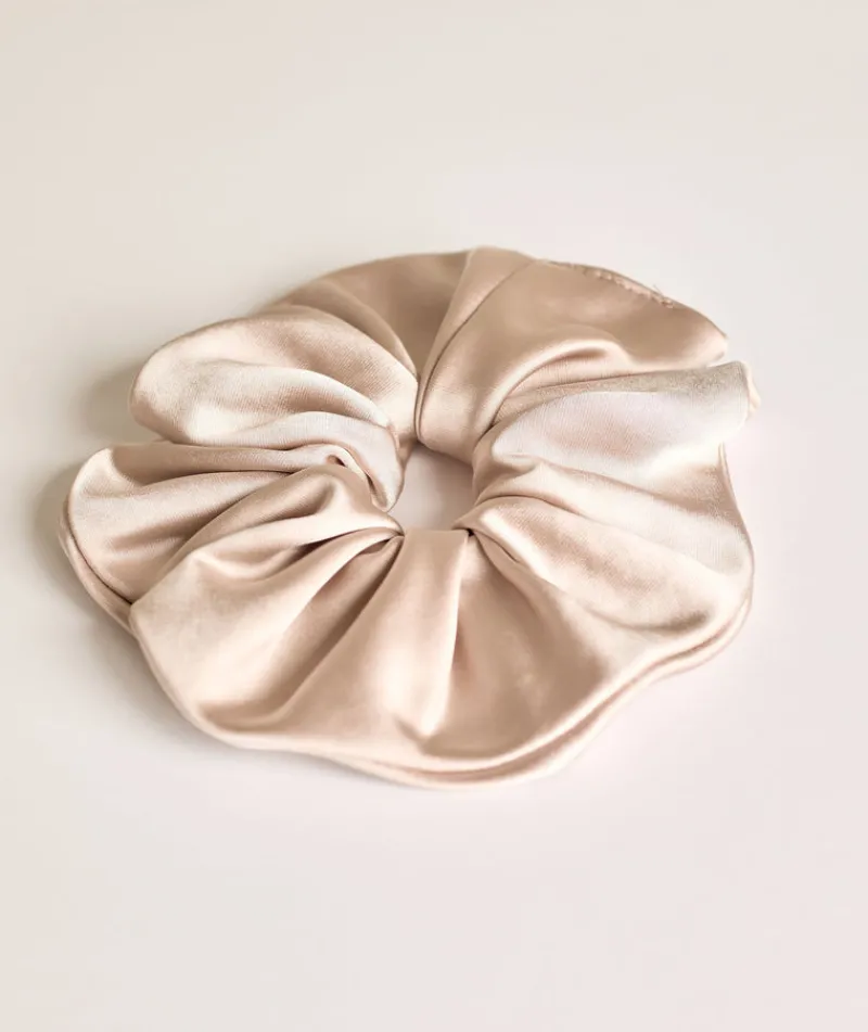 Hot Six Stories Satin Scrunchie