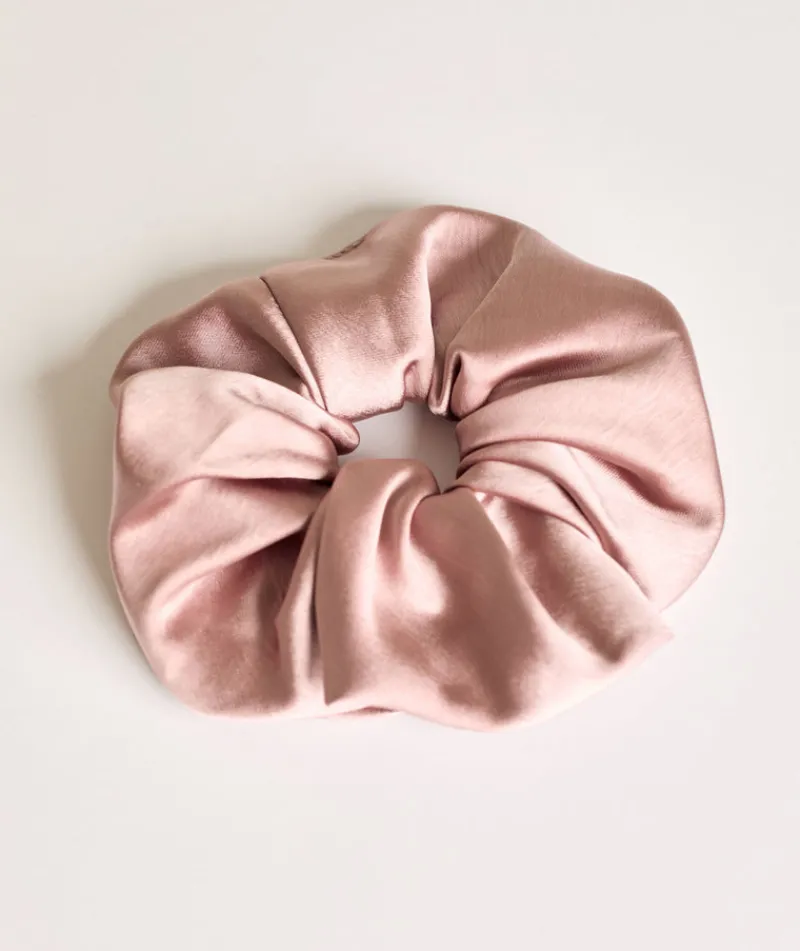 Hot Six Stories Satin Scrunchie