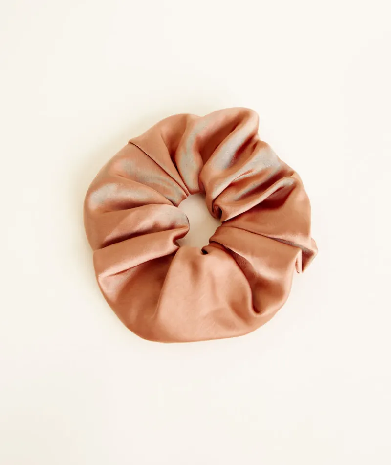 Hot Six Stories Satin Scrunchie