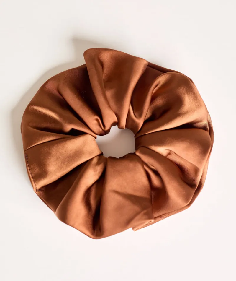 Hot Six Stories Satin Scrunchie