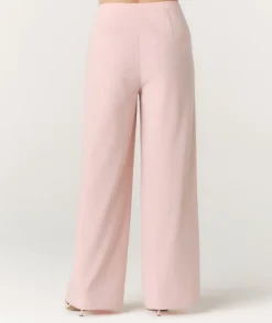 Sale Six Stories Tailored Wide Leg Trouser - Pink