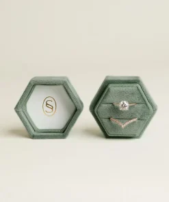 Discount Six Stories Velvet Ring Box