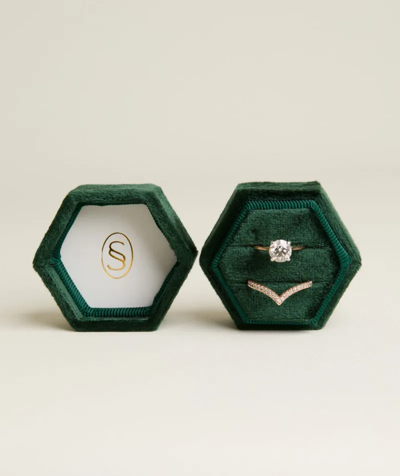 Discount Six Stories Velvet Ring Box
