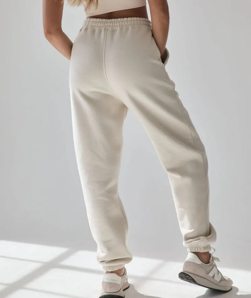 New Six Stories Wifey Statement Sweatpants - Champagne